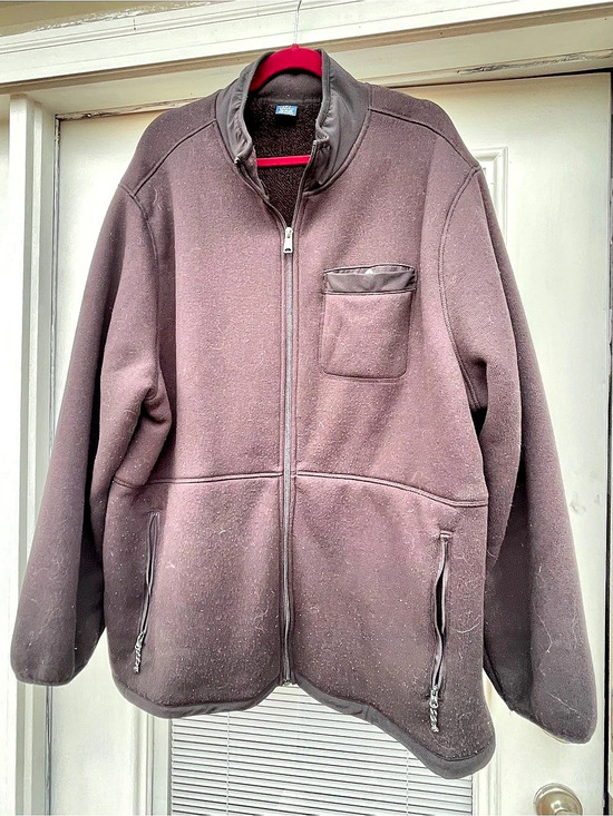 George Other - George Men's Black Full-Zip Jacket Size 3XL